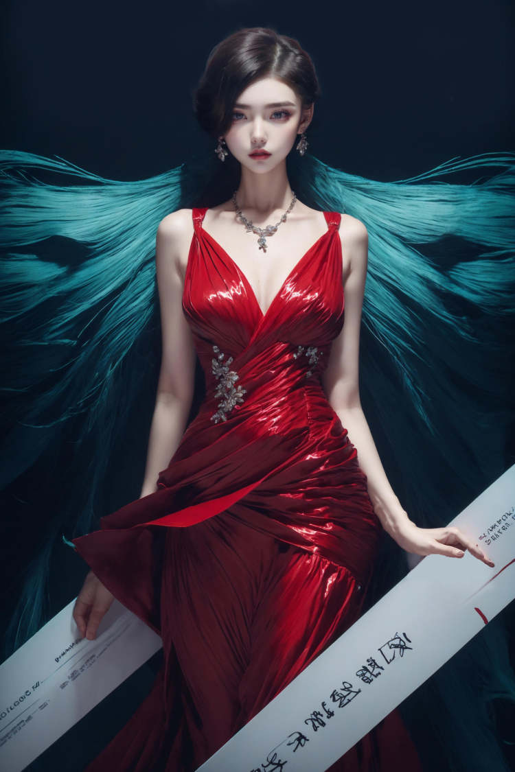 绪儿-孔雀公主xuer peacock feather by B站绪儿已成精 on Tensor.Art