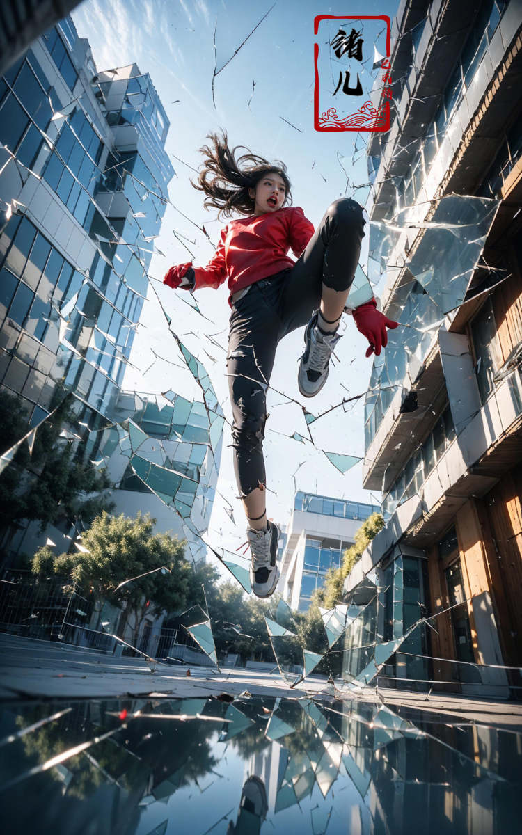 绪儿-跳跃构图Jumping by B站绪儿已成精 on Tensor.Art