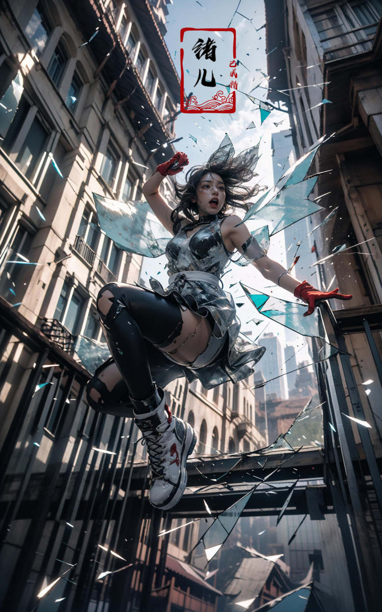 绪儿-跳跃构图Jumping by B站绪儿已成精 on Tensor.Art