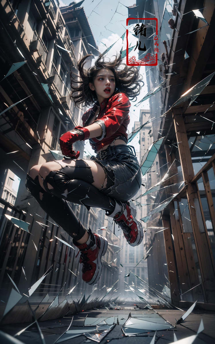 绪儿-跳跃构图Jumping by B站绪儿已成精 on Tensor.Art