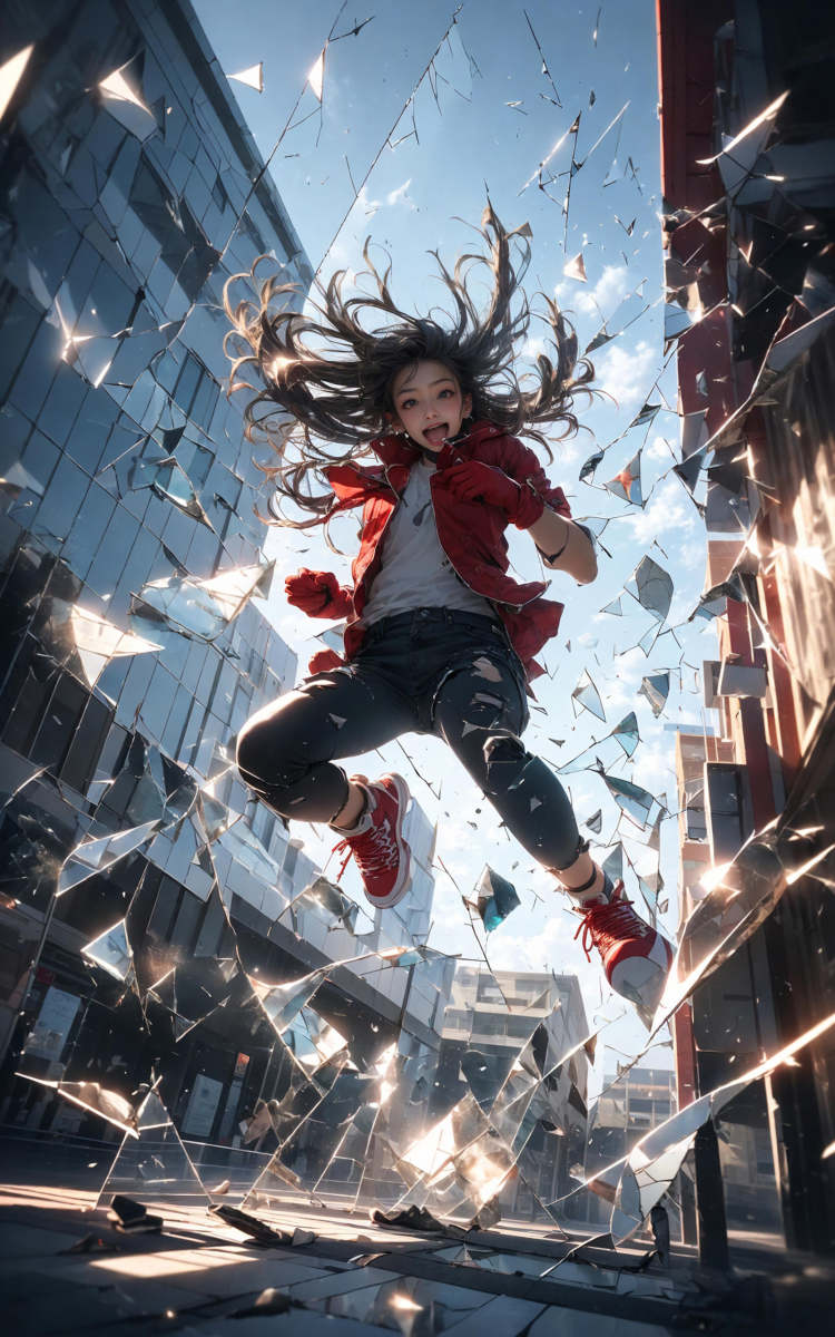 绪儿-跳跃构图Jumping by B站绪儿已成精 on Tensor.Art