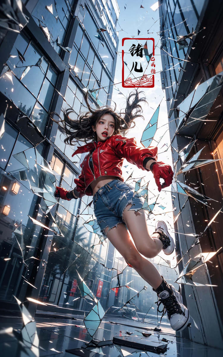 绪儿-跳跃构图Jumping by B站绪儿已成精 on Tensor.Art
