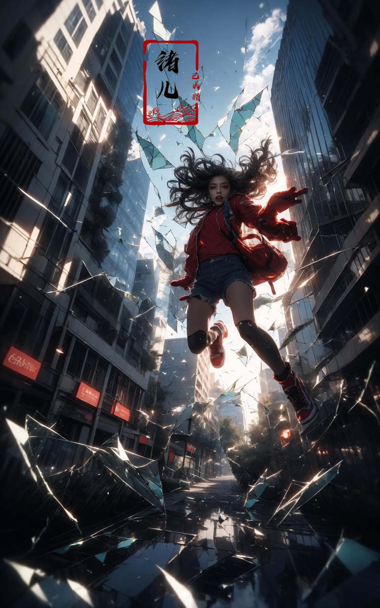 绪儿-跳跃构图Jumping by B站绪儿已成精 on Tensor.Art