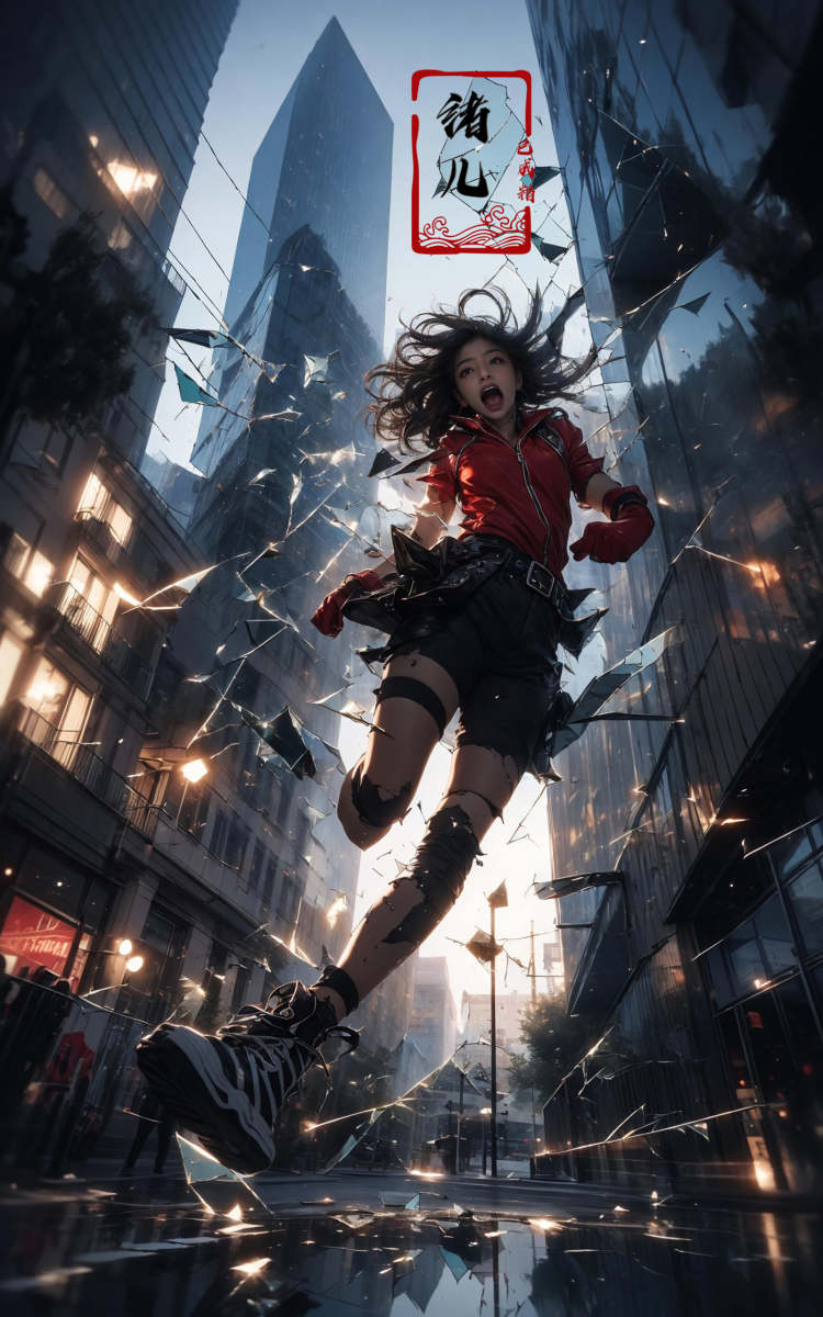 绪儿-跳跃构图Jumping by B站绪儿已成精 on Tensor.Art