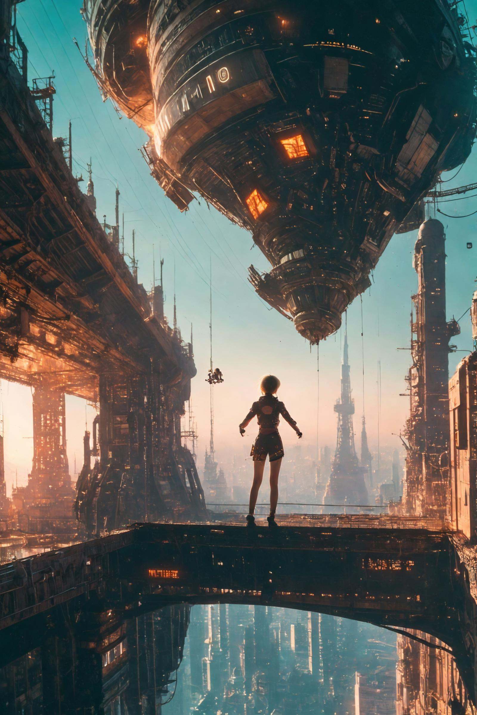 xuer flies over,  1girl, on Tensor.Art