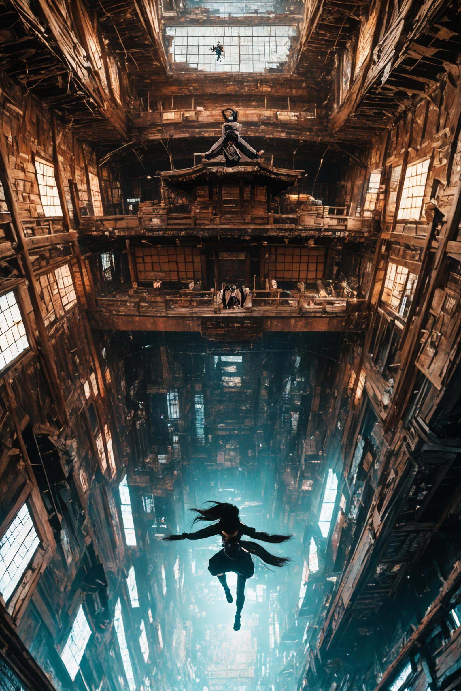 xuer flies over,  1girl, by B站绪儿已成精 on Tensor.Art