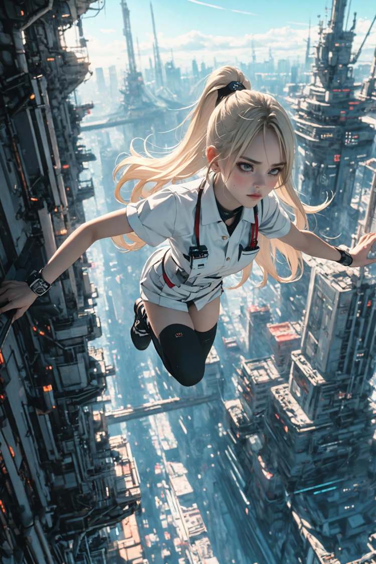 绪儿-跳跃构图Jumping by B站绪儿已成精 on Tensor.Art
