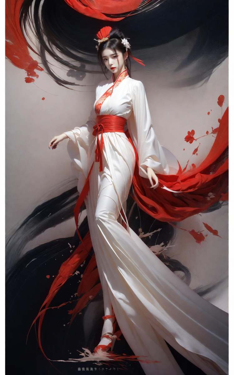 绪儿-鹤Red crowned crane by B站绪儿已成精 on Tensor.Art