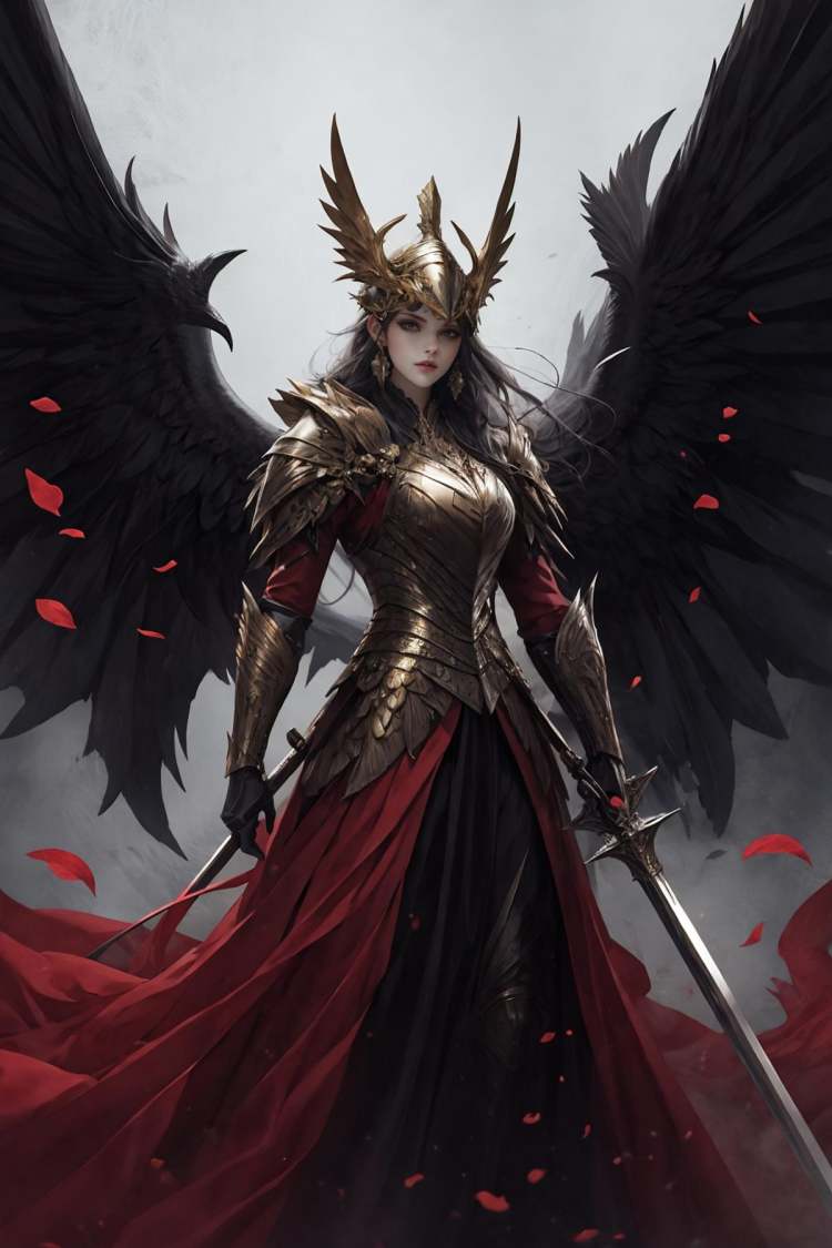 绪儿-女武神winged helmet by B站绪儿已成精 on Tensor.Art