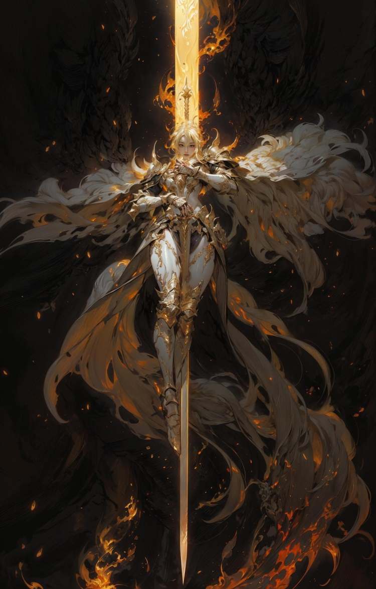 绪儿-巨剑大天使angel by B站绪儿已成精 on Tensor.Art
