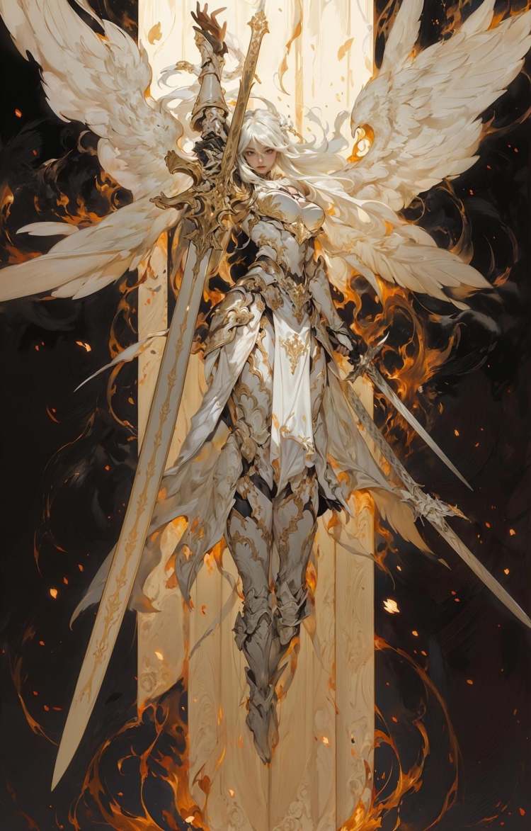 绪儿-巨剑大天使angel by B站绪儿已成精 on Tensor.Art