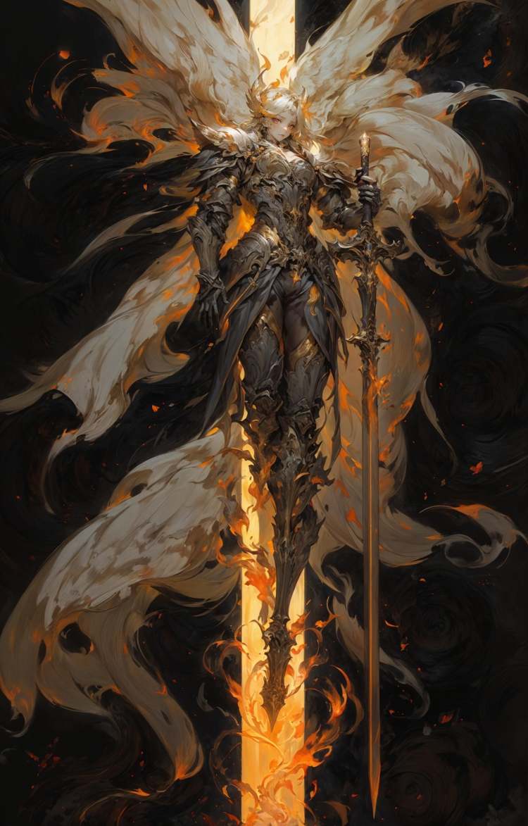 绪儿-巨剑大天使angel by B站绪儿已成精 on Tensor.Art
