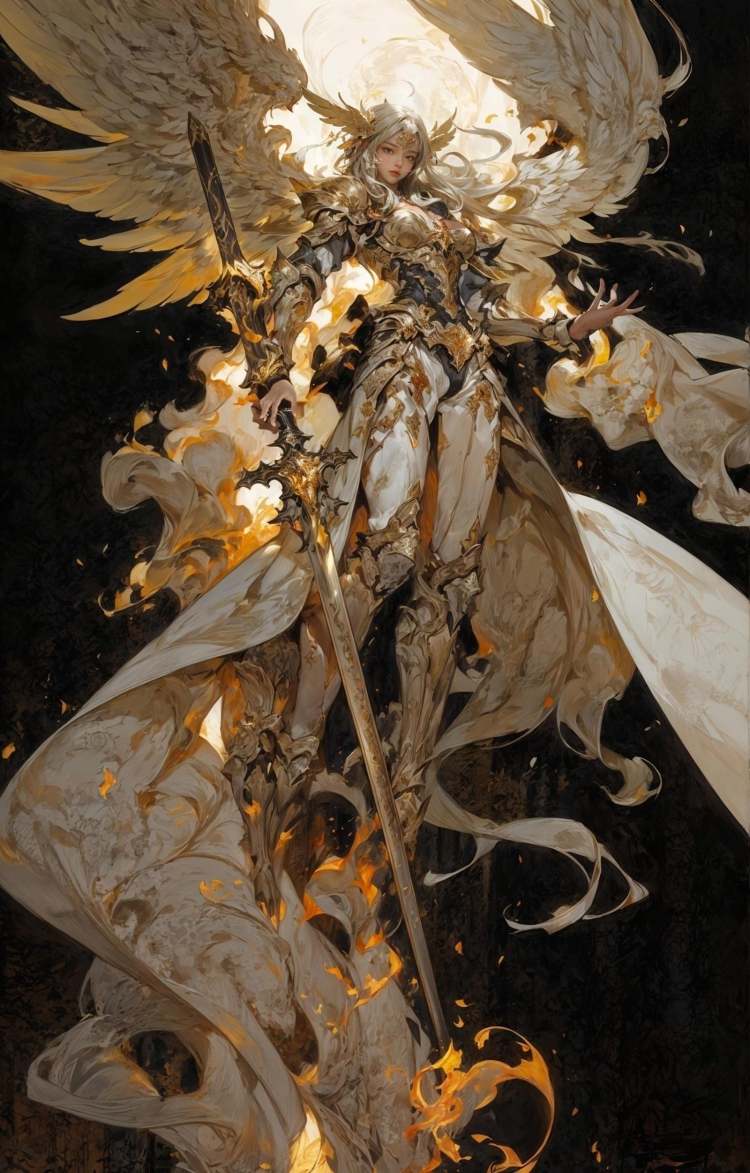 绪儿-巨剑大天使angel by B站绪儿已成精 on Tensor.Art