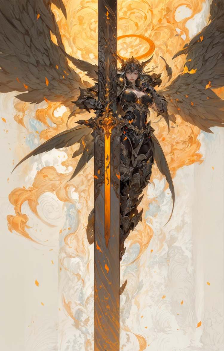 绪儿-巨剑大天使angel by B站绪儿已成精 on Tensor.Art