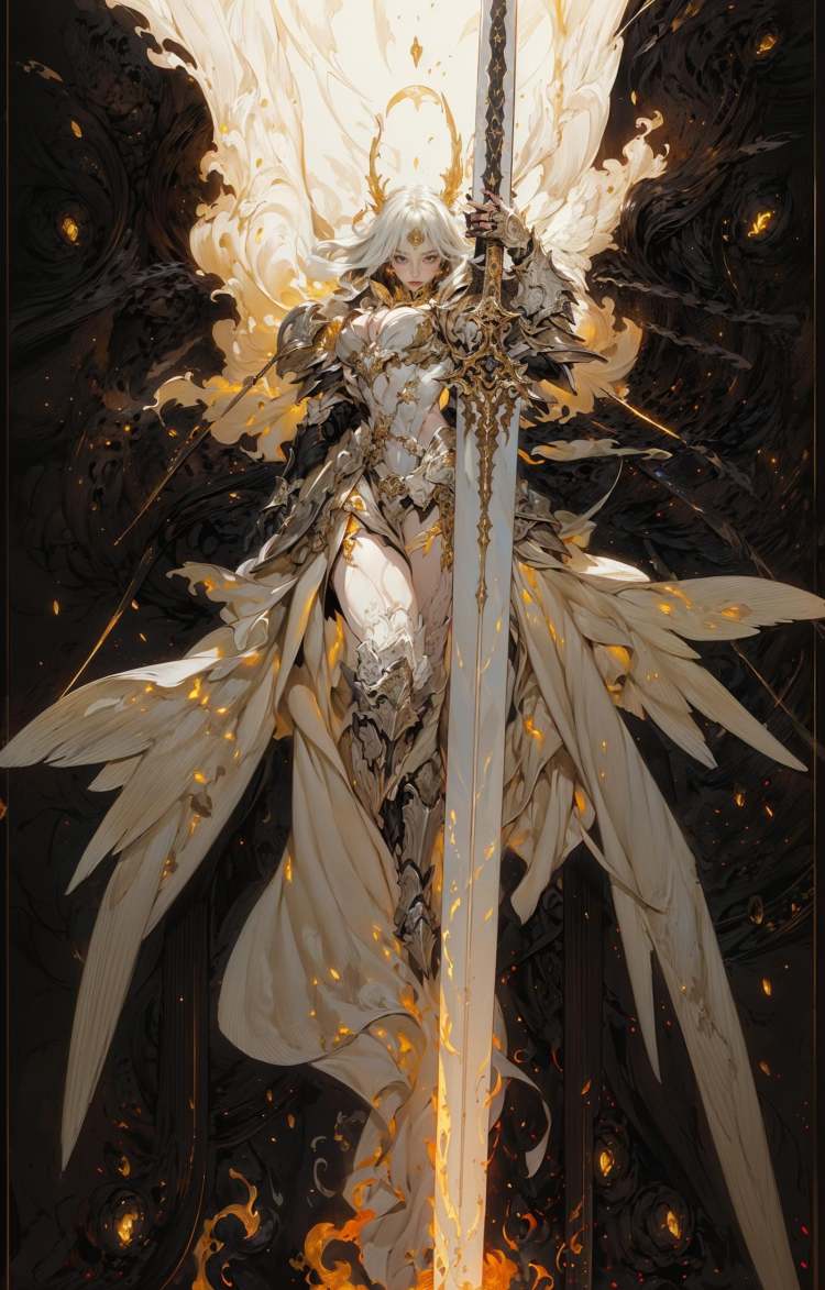 绪儿-巨剑大天使angel by B站绪儿已成精 on Tensor.Art