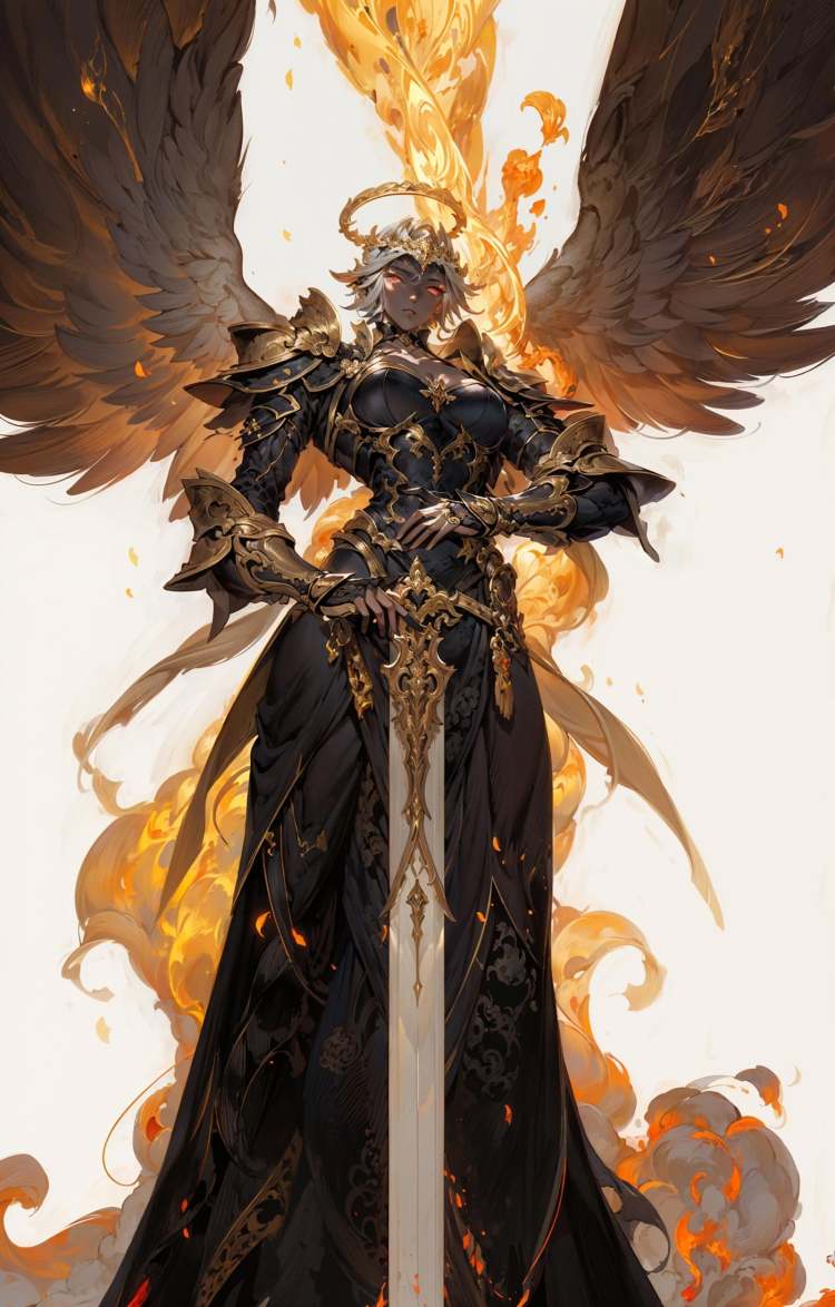 绪儿-巨剑大天使angel by B站绪儿已成精 on Tensor.Art
