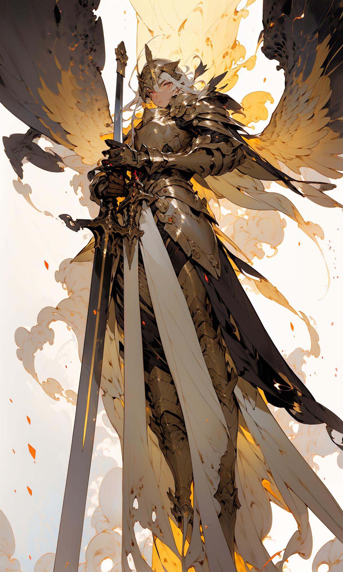 faulds,  black background,  sky by B站绪儿已成精 on Tensor.Art
