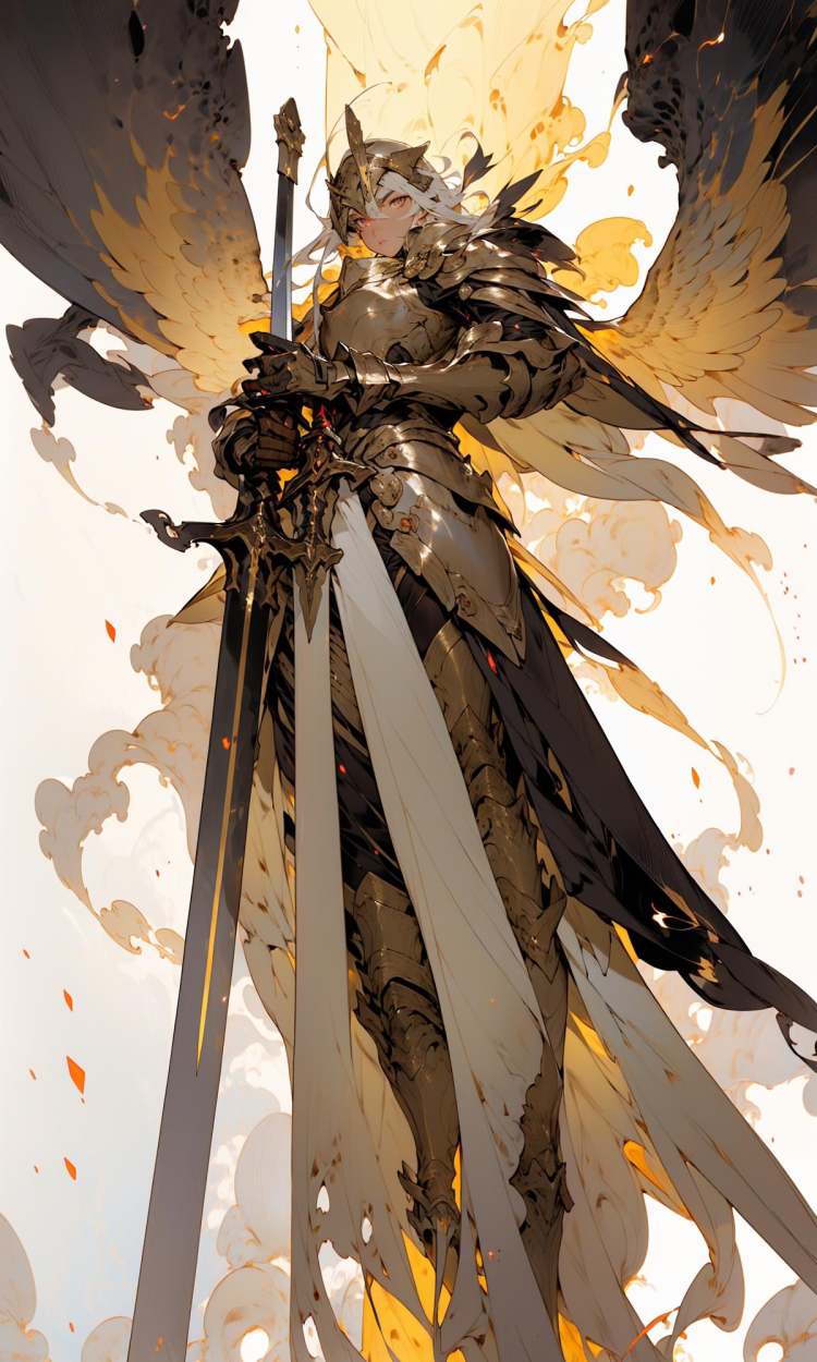 绪儿-巨剑大天使angel by B站绪儿已成精 on Tensor.Art