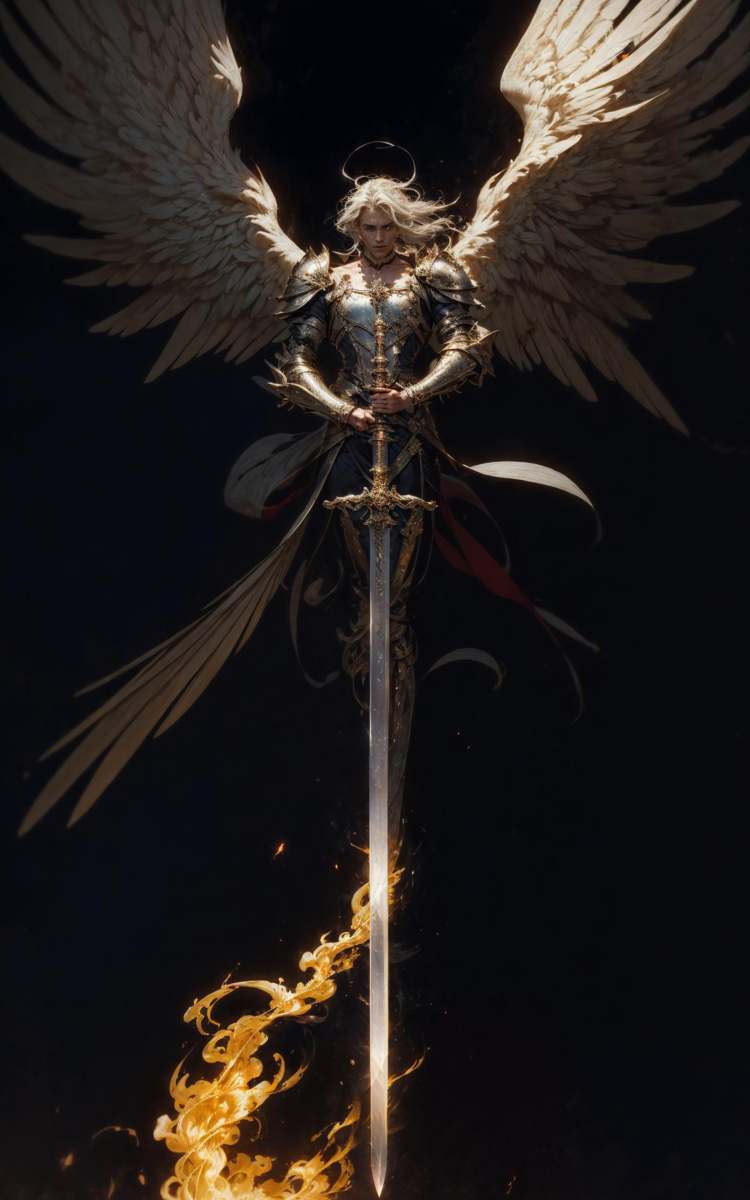 绪儿-巨剑大天使angel by B站绪儿已成精 on Tensor.Art