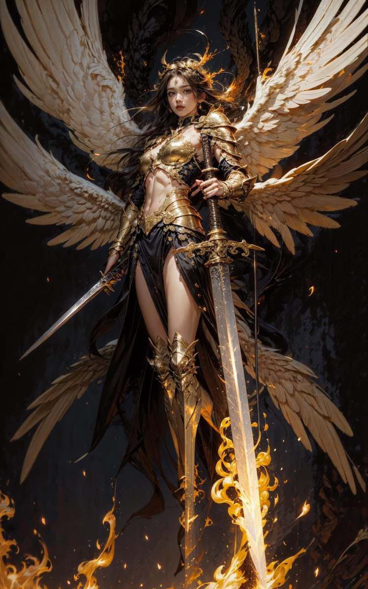 绪儿-巨剑大天使angel by B站绪儿已成精 on Tensor.Art