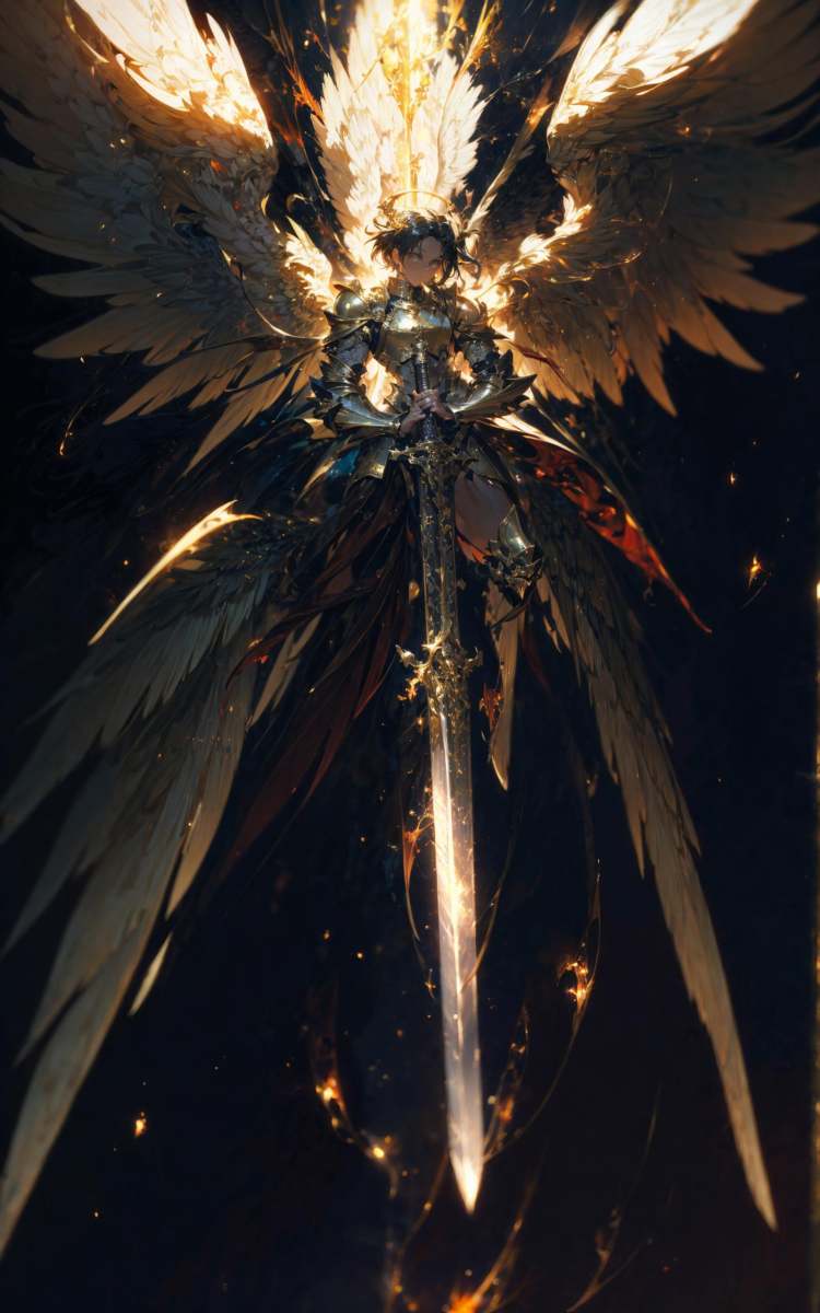 绪儿-巨剑大天使angel by B站绪儿已成精 on Tensor.Art