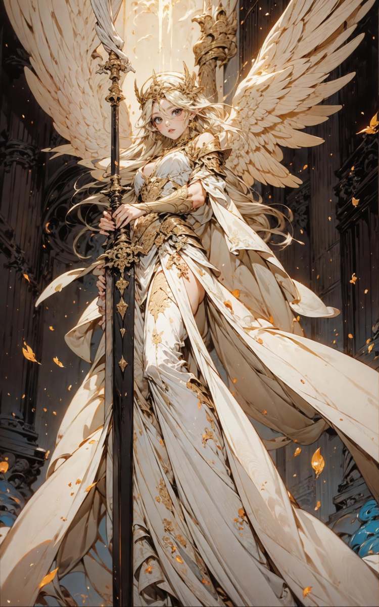 绪儿-巨剑大天使angel by B站绪儿已成精 on Tensor.Art