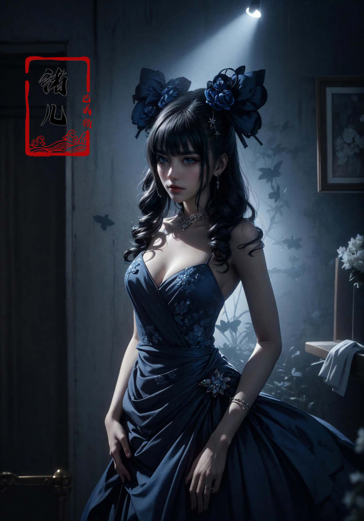 绪儿-夜蝶Night butterfly by B站绪儿已成精 on Tensor.Art