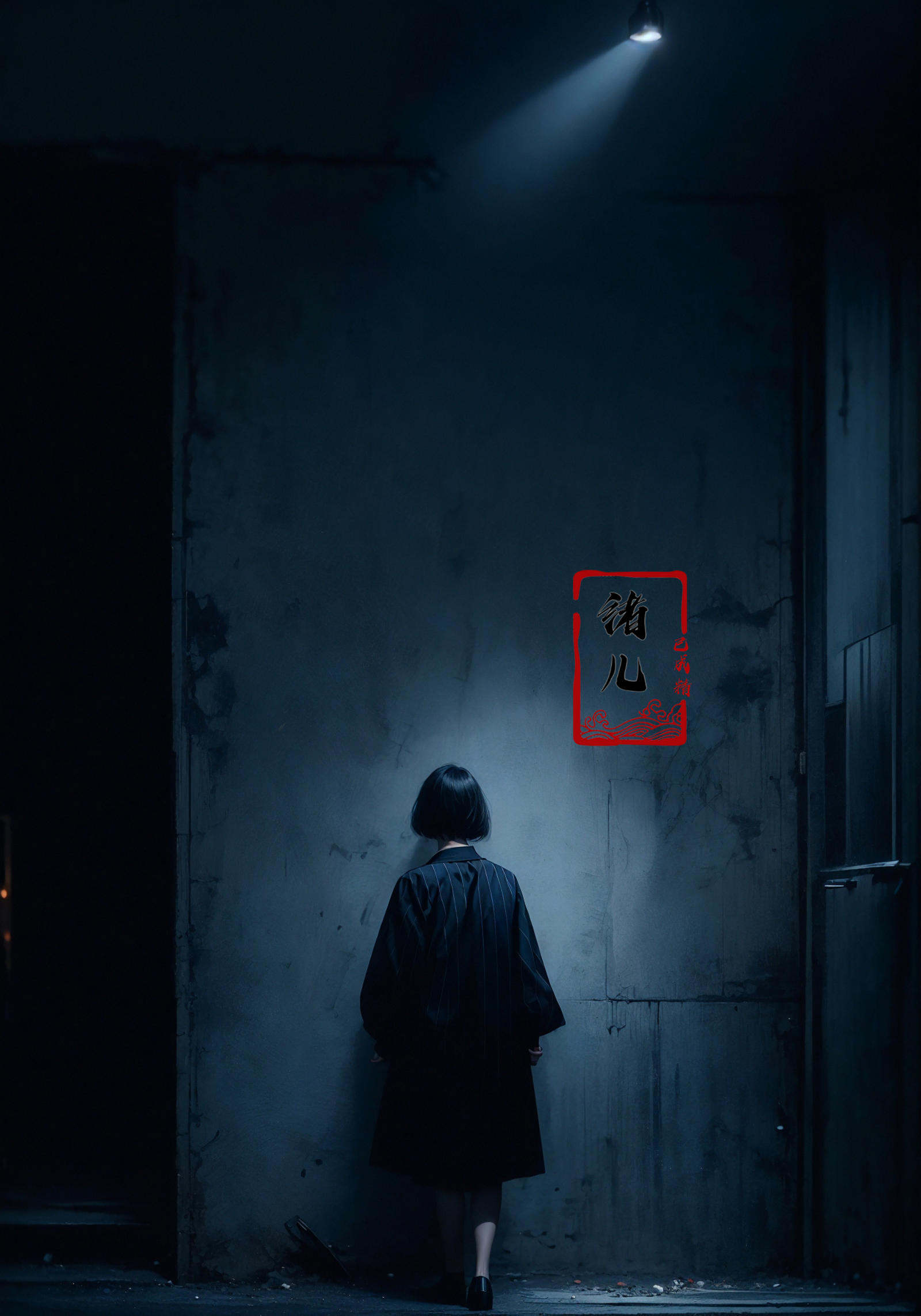 cinematic sets,  dark wallpaper,  matte photo by B站绪儿已成精 on Tensor.Art