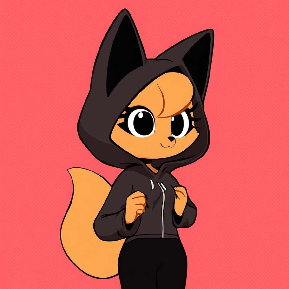 1girl,  fox girl,  cute fox on Tensor.Art
