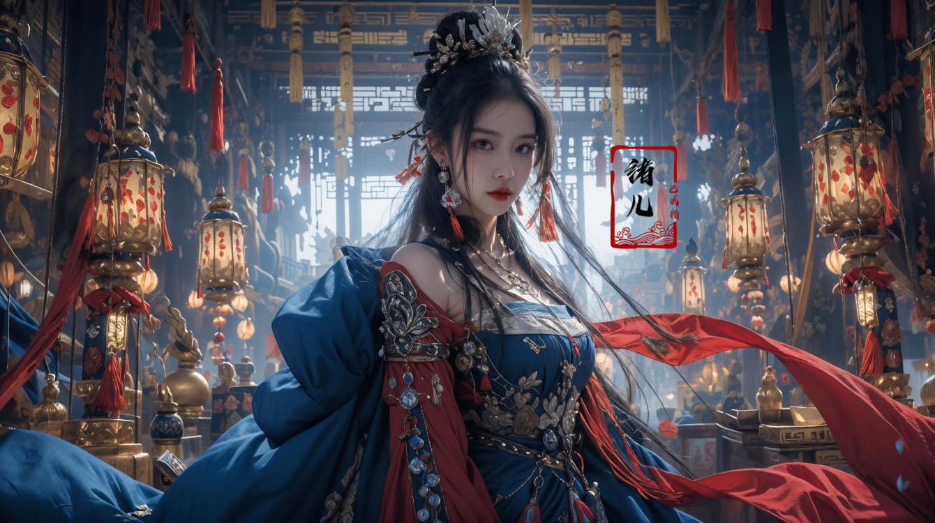 绪儿-绝美古风脸Beautiful antique face model by B站绪儿已成精 on Tensor.Art