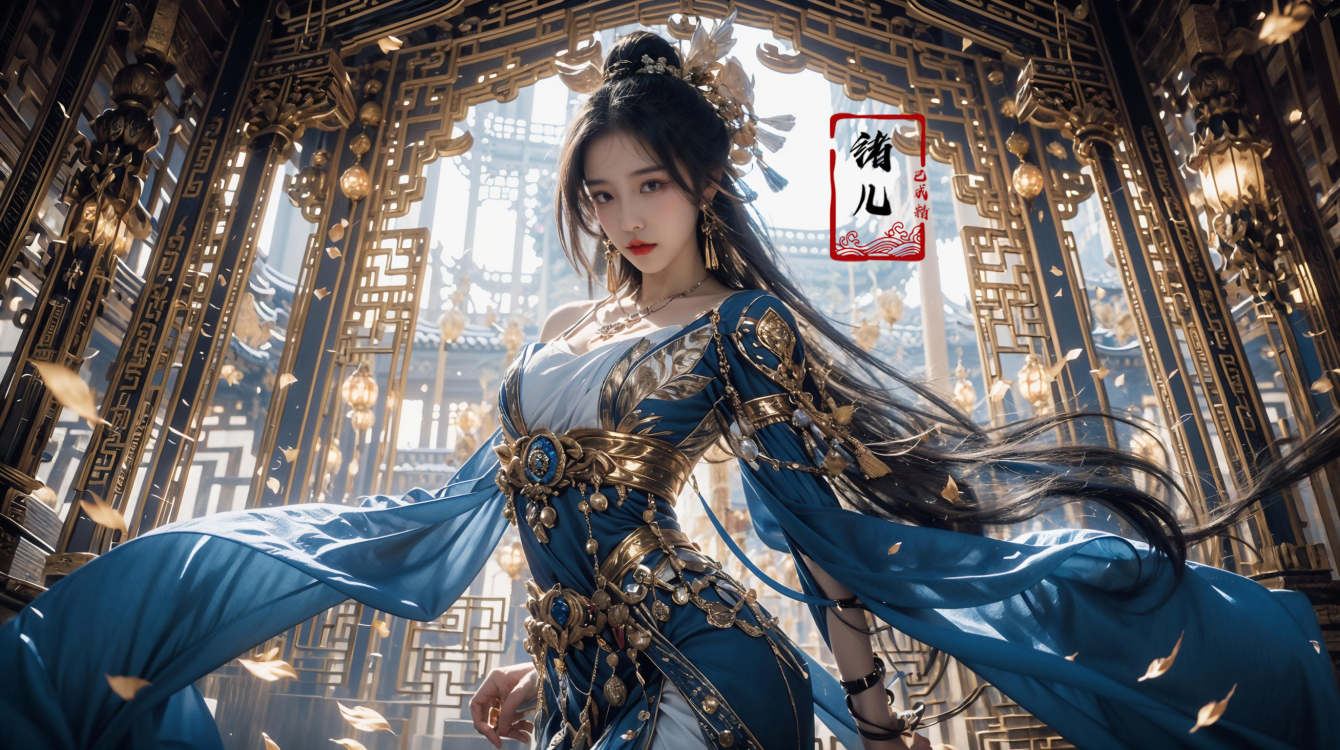 绪儿-绝美古风脸Beautiful antique face model by B站绪儿已成精 on Tensor.Art