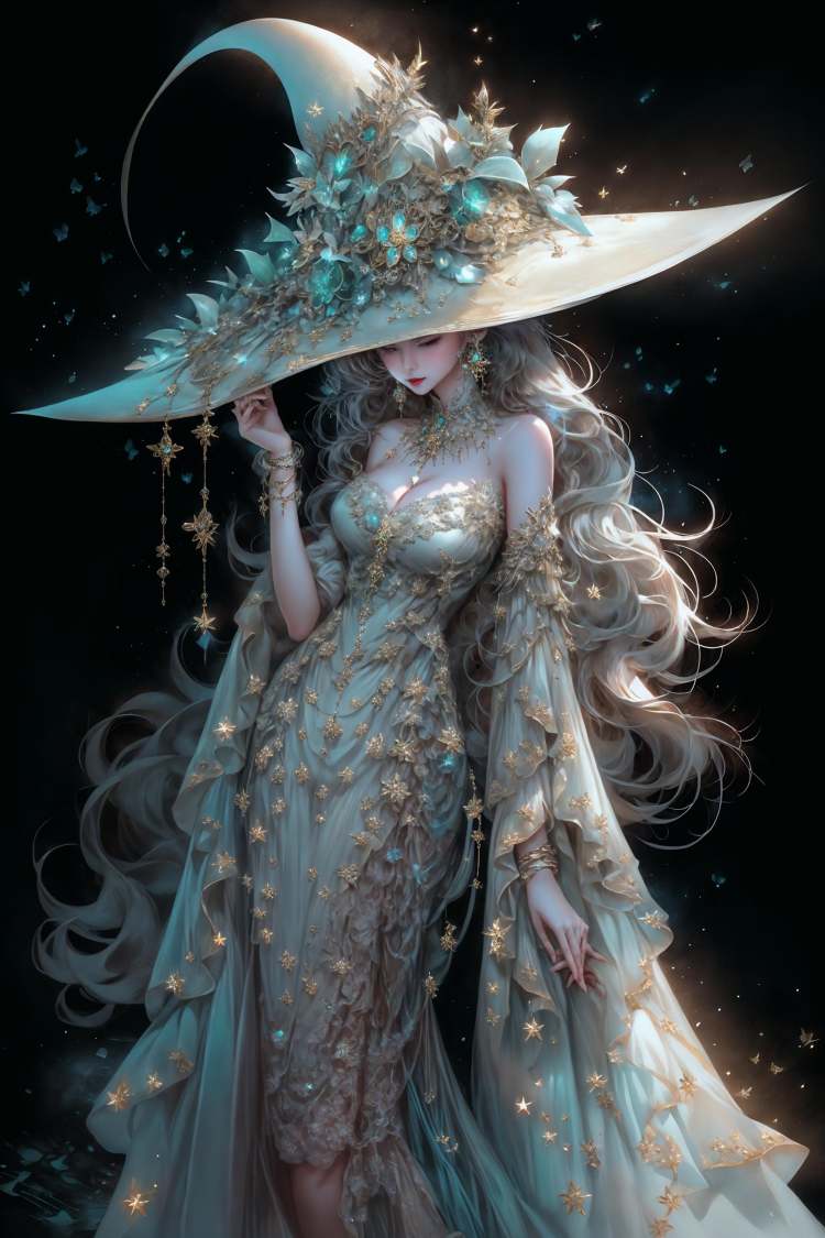 绪儿-月亮女巫Moon witch by B站绪儿已成精 on Tensor.Art