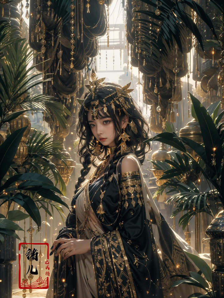 绪儿-埃及服装 by B站绪儿已成精 on Tensor.Art