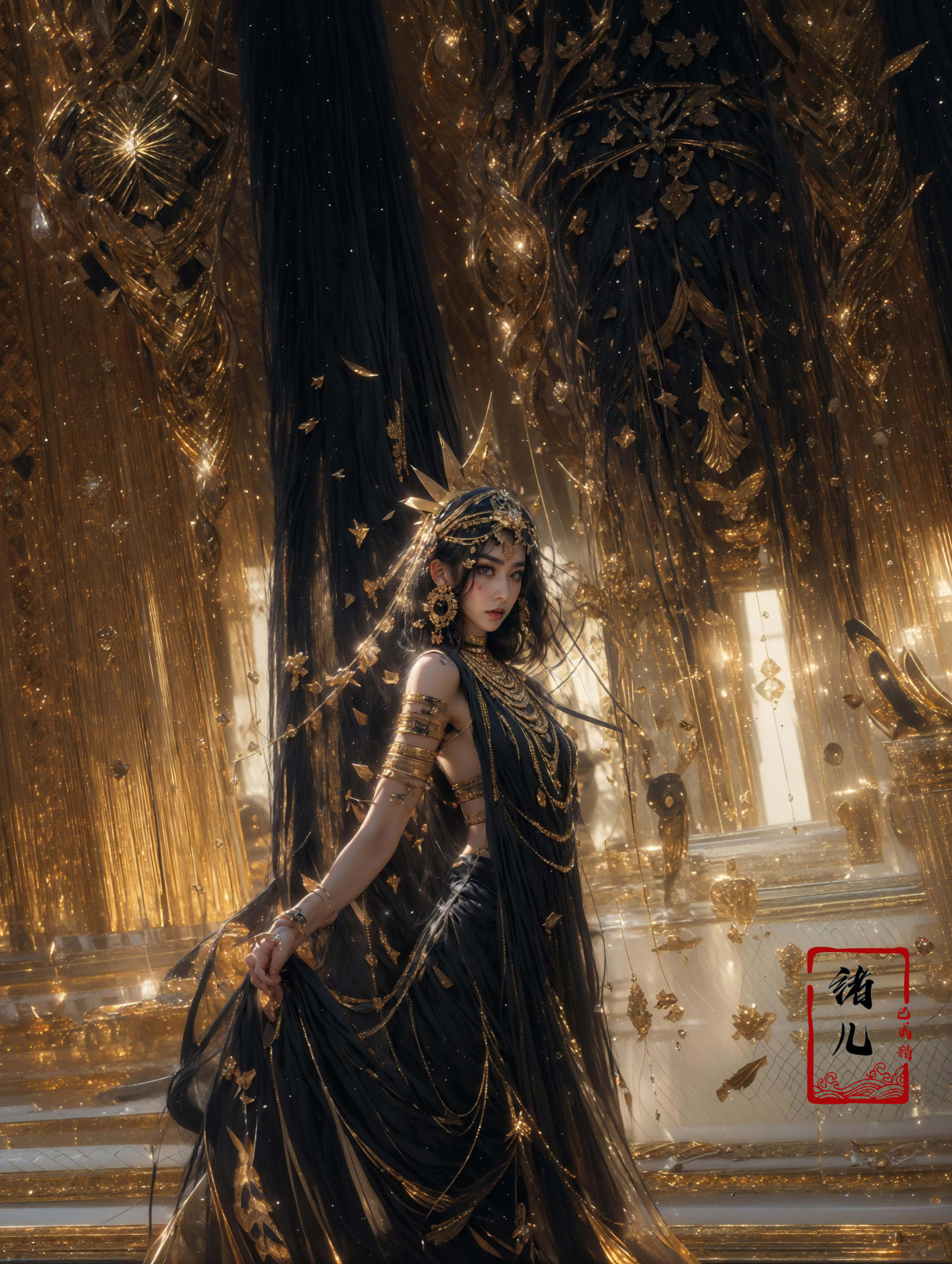 ((masterpiece,  )),  (( best quality by B站绪儿已成精 on Tensor.Art