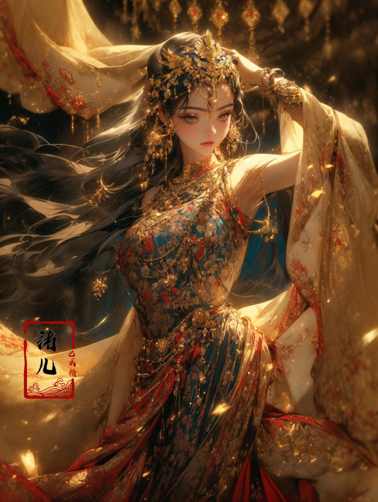 绪儿-埃及服装 by B站绪儿已成精 on Tensor.Art