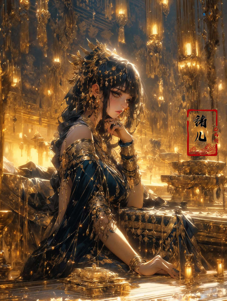 绪儿-埃及服装 by B站绪儿已成精 on Tensor.Art