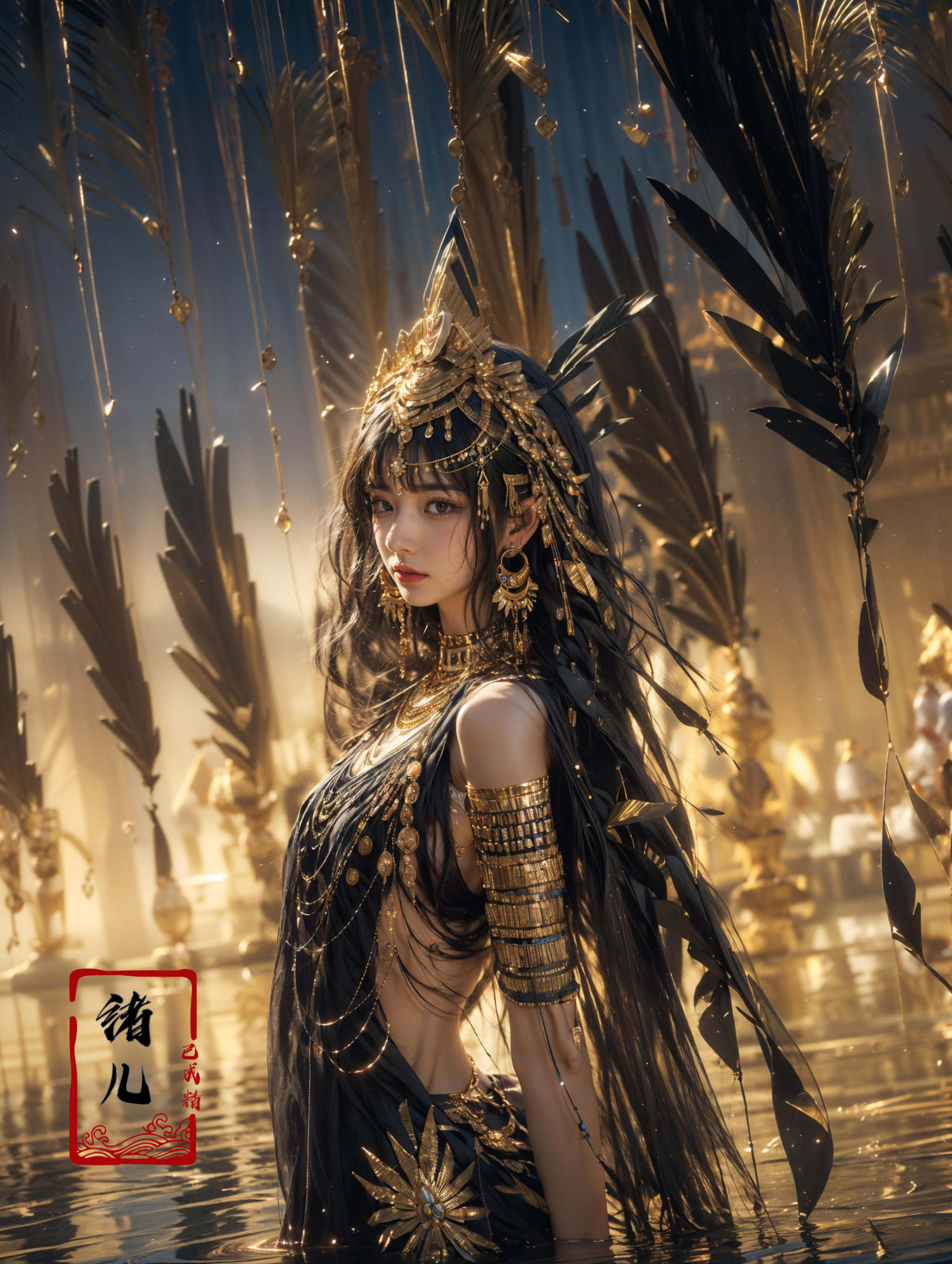 ((masterpiece,  )),  (( best quality by B站绪儿已成精 on Tensor.Art