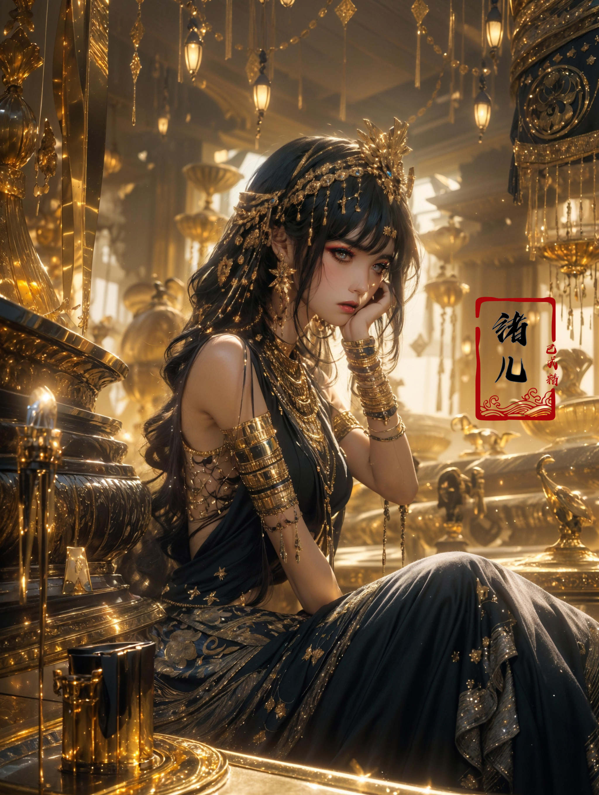 ((masterpiece,  )),  (( best quality by B站绪儿已成精 on Tensor.Art