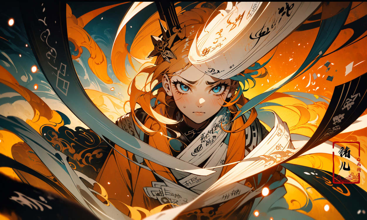 绪儿-书法 by B站绪儿已成精 on Tensor.Art