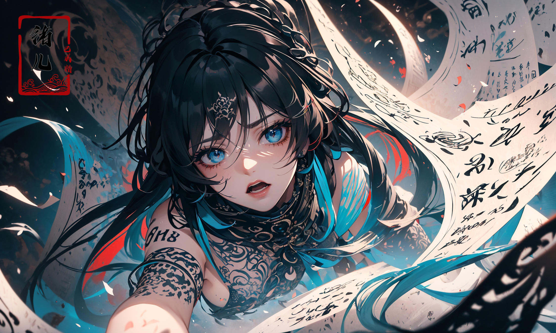 masterpiece,  best quality,  8k by B站绪儿已成精 on Tensor.Art