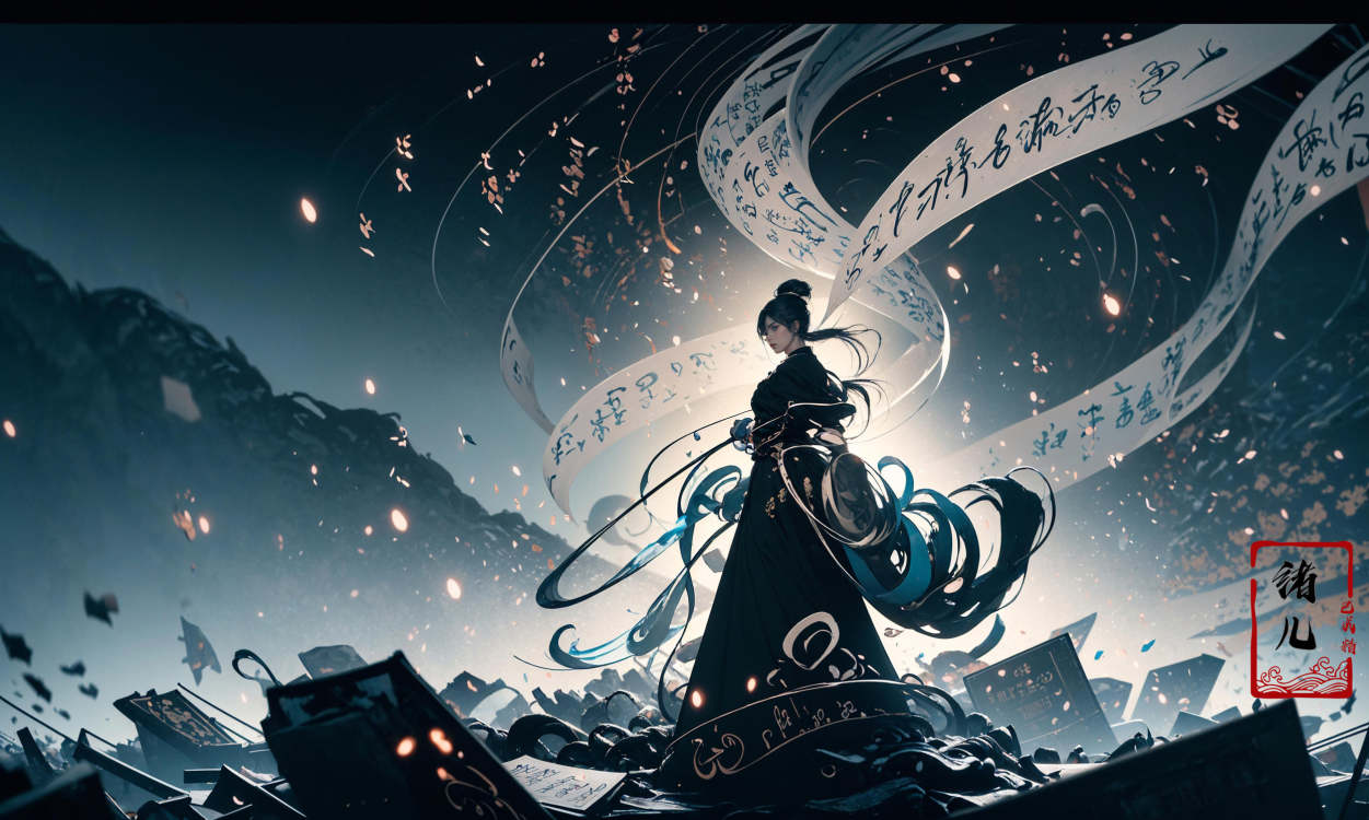 绪儿-书法 by B站绪儿已成精 on Tensor.Art