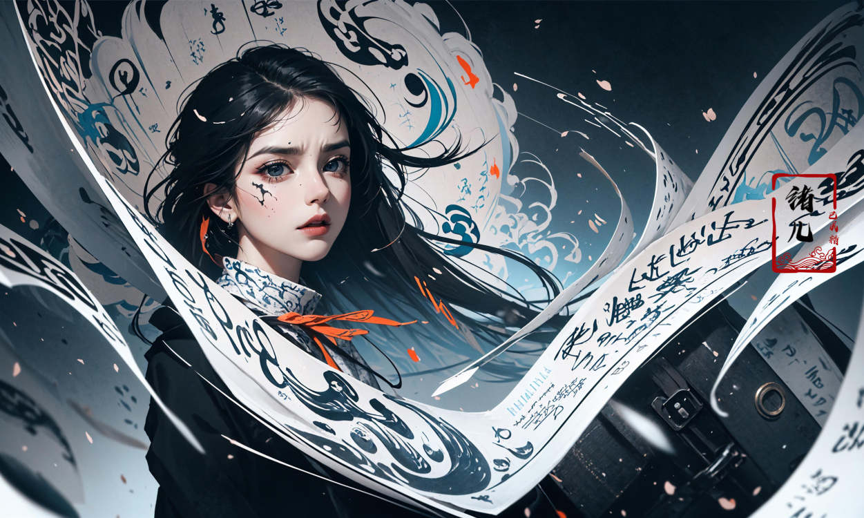 绪儿-书法 by B站绪儿已成精 on Tensor.Art