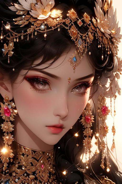 1girl, upper body，beautifully lit,cinematic lighting,ray tracing,3d,3d render,high-precision shadows,close-up,(imid shot,macro shot:1.25),(Detailed face description),(Detailed hair description),(Detailed clothes description),{Extremely Delicate Beautiful},(detailed eye description),((Delicate Faces)),(Beautiful and detailed facial depiction),Realistic skin, realistic light and shadow, <lora:hxr_20230805161104-000004:1>