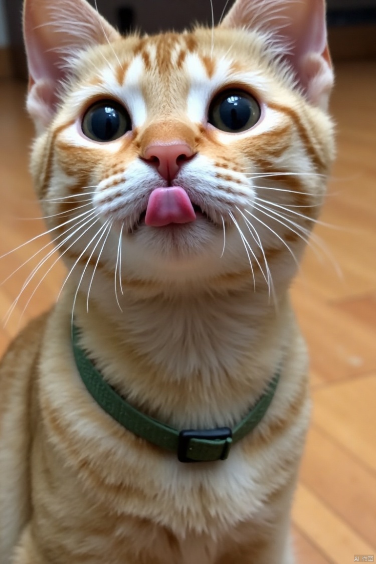 F吐舌头的小猫咪 by 暖阳 on Tensor.Art
