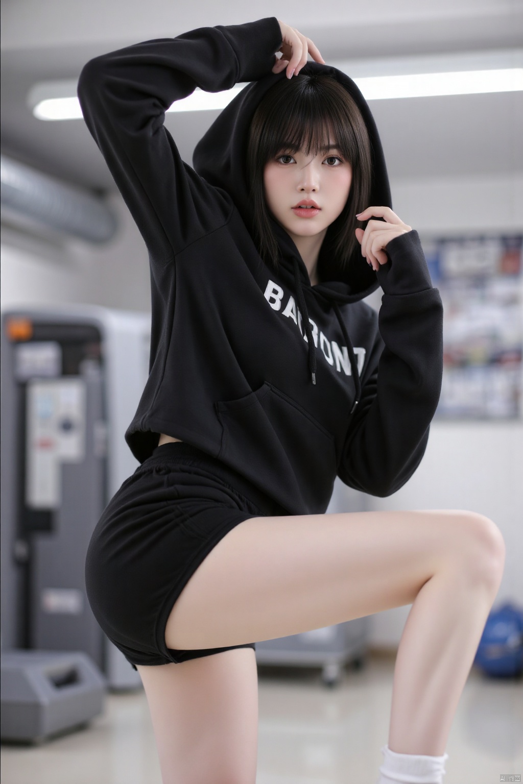 1girl,  solo,  short hair by LBB小赞 on Tensor.Art