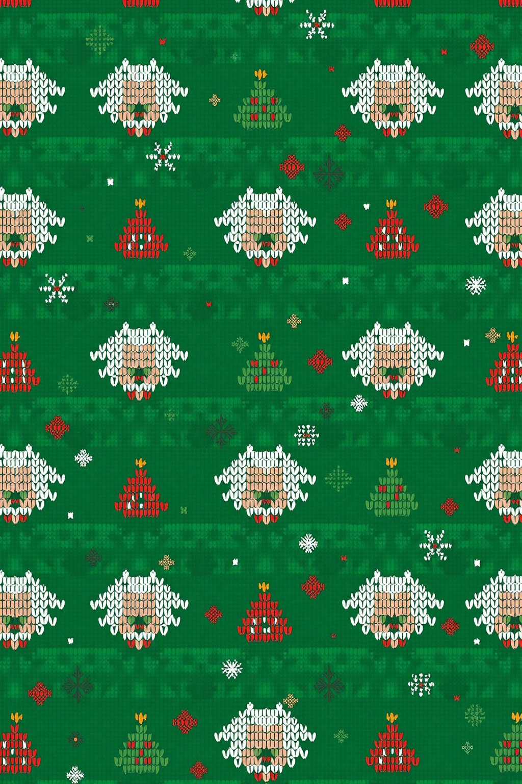 christmas_seamless_patterns,  green seamless pattern depicting a albert einstein head on Tensor.Art