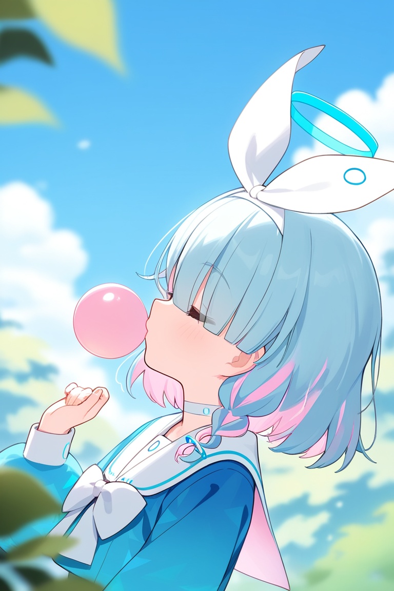 nai3_kawaii,  1girl,  arona \(blue archive\) on Tensor.Art