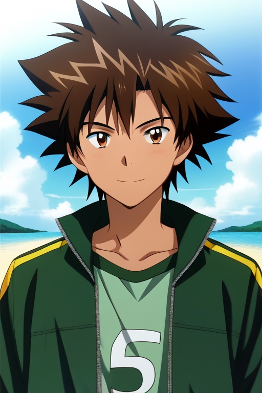 digimon_adventure,  taichi_yagami,  tai_kamiya : (RAW Photo on Tensor.Art