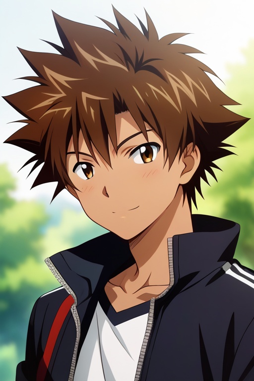 digimon_adventure,  taichi_yagami,  tai_kamiya : (RAW Photo on Tensor.Art