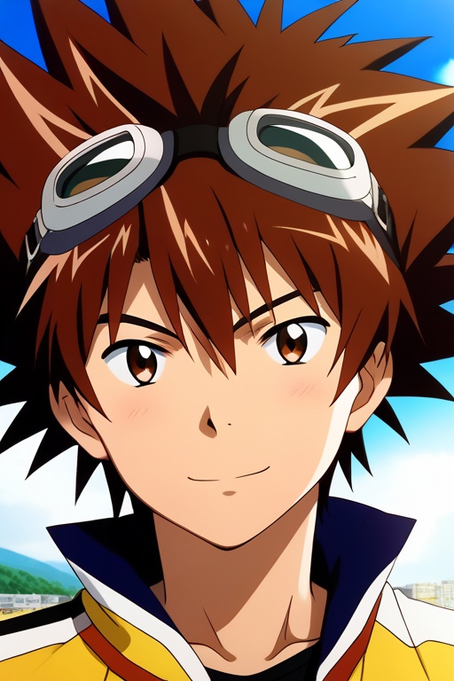 digimon_adventure,  taichi_yagami,  tai_kamiya : (RAW Photo on Tensor.Art